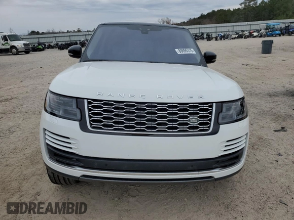 2022 Land Rover Range Rover Westminster with VIN SALGS2SE6NA470136, listed as a Copart auction lot 88895315 with 25,666 mi miles and Clean title. Bid and sale history available at DreamBid. Image 5.