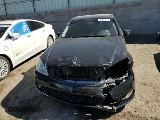 2011 Mercedes-Benz C with VIN WDDGF5EB3BA526033, listed as a Copart auction lot 46273215 with Not Provided miles and Salvage Title. Bid and sale history available at carsss.com. Image 5.