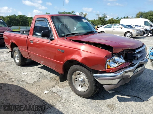 1997 Ford Ranger XLT with VIN 1FTCR10X0VUD13894, listed as a Copart auction lot 72153354 with 178,752 mi miles and Salvage Title. Bid and sale history available at carsss.com. Image 4.