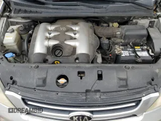 2007 Kia Sedona EX with VIN KNDMB233176166497, listed as a Copart auction lot 51136365 with 261,653 mi miles and Salvage Title. Bid and sale history available at carsss.com. Image 12.