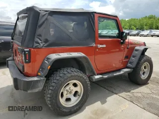 2009 Jeep Wrangler X z VIN 1J4FA24139L740959, wystawiony jako Copart lot #56509075 z przebiegiem 121 927 mil mil oraz Szkoda całkowita • Salvage title. Historia ofert i sprzedaży dostępna na DreamBid. Obrazek 3.