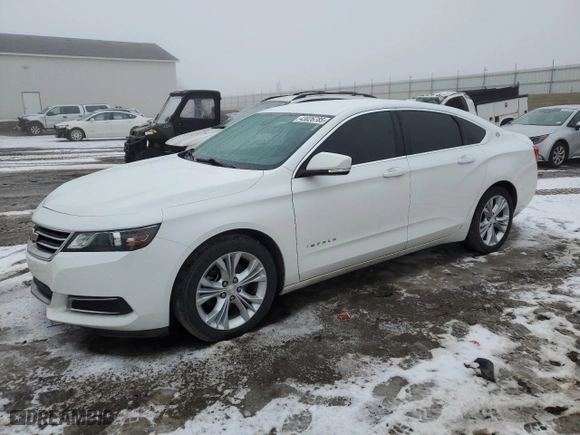 2015 Chevrolet Impala LT with VIN 1G1115SL0FU144938, listed as a Copart auction lot 43026785 with 90,331 mi miles and Clean Title. Bid and sale history available at carsss.com. Image 1.