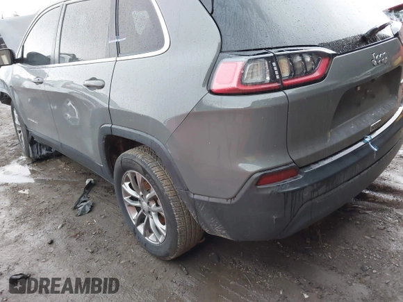 2020 Jeep Cherokee Latitude Plus with VIN 1C4PJLLB9LD514713, listed as a IAAI auction lot 41302261 with 93,654 mi miles. Bid and sale history available at carsss.com. Image 3.