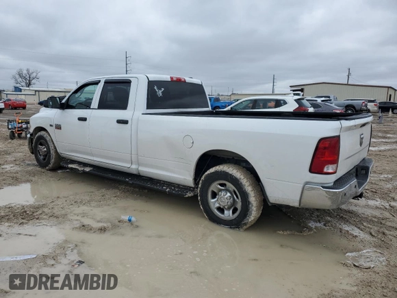 2012 Ram 2500 ST z VIN 3C6TD4HT2CG163506, wystawiony jako Copart lot #44769985 z przebiegiem 220 005 mil mil oraz Szkoda całkowita • Salvage title. Historia ofert i sprzedaży dostępna na DreamBid. Obrazek 2.