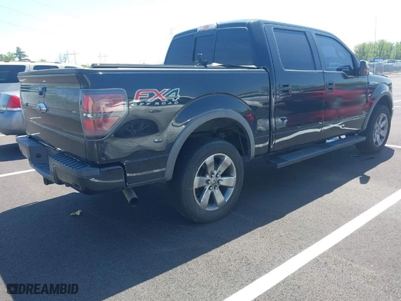 2013 Ford F-150 XL with VIN 1FTFW1ETXDKF25580, listed as a IAAI auction lot 41984341 with 256,014 mi miles. Bid and sale history available at carsss.com. Image 4.