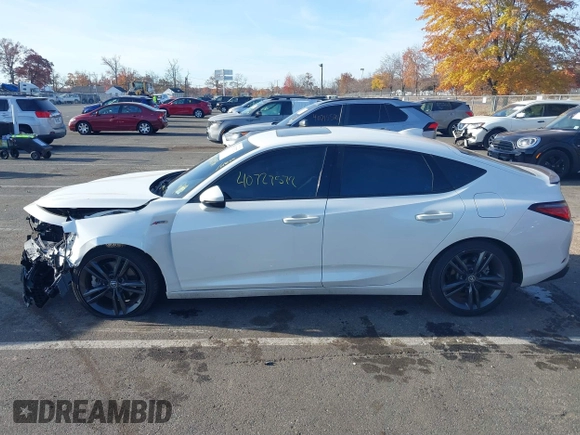 2024 Acura Integra Technology with VIN 19UDE4G74RA004168, listed as a IAAI auction lot 40727572 with 8,147 mi miles and . Bid and sale history available at DreamBid. Image 14.