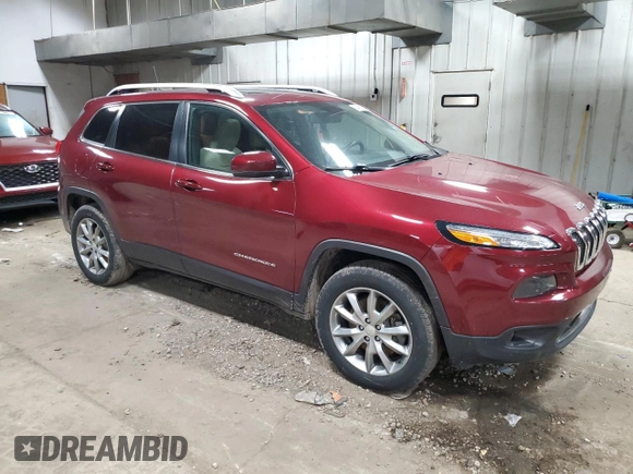 2018 Jeep Cherokee Limited с VIN 1C4PJMDX4JD603053, выставлен на аукционе Copart как лот 54016065 с пробегом 109 520 миль миль и Чистый • Clean title. История ставок и продаж доступна на DreamBid. Изображение 4.