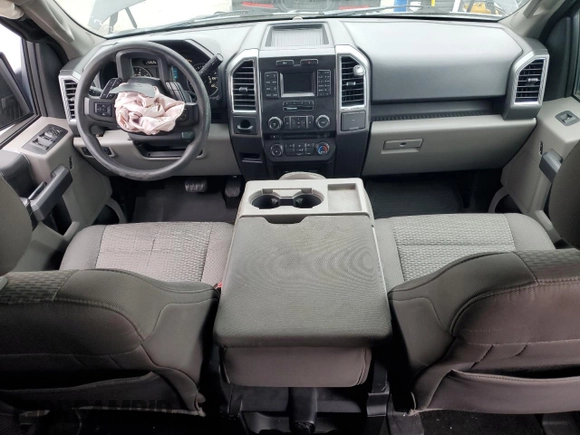 2015 Ford F-150 XL with VIN 1FTEW1CG0FKD03070, listed as a Copart auction lot 52990475 with 102,844 mi miles and Salvage title. Bid and sale history available at DreamBid. Image 8.