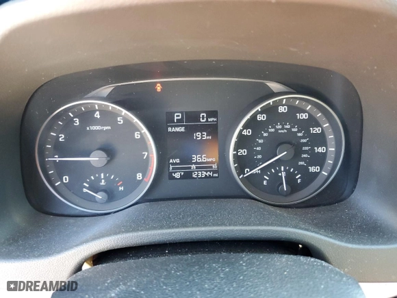 2017 Hyundai Elantra SE with VIN KMHD74LF0HU341399, listed as a Copart auction lot 47606435 with 123,344 mi miles and Salvage Title. Bid and sale history available at carsss.com. Image 9.