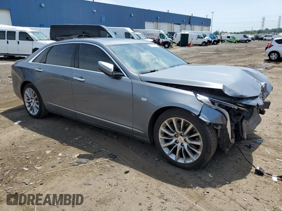 2019 Cadillac CT6 Luxury AWD with VIN 1G6KB5RS5KU141469, listed as a Copart auction lot 62170215 with 54,251 mi miles and Clean title. Bid and sale history available at DreamBid. Image 4.