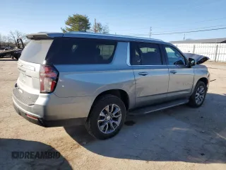 2024 Chevrolet Suburban LT z VIN 1GNSKCKD9RR185377, wystawiony jako Copart lot #42807955 z przebiegiem 14 651 mil mil oraz Szkoda całkowita • Salvage title. Historia ofert i sprzedaży dostępna na DreamBid. Obrazek 3.