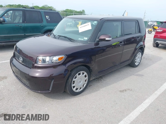 2008 Scion xB with VIN JTLKE50E181004846, listed as a IAAI auction lot 42180821 with 110,142 mi miles. Bid and sale history available at carsss.com. Image 2.