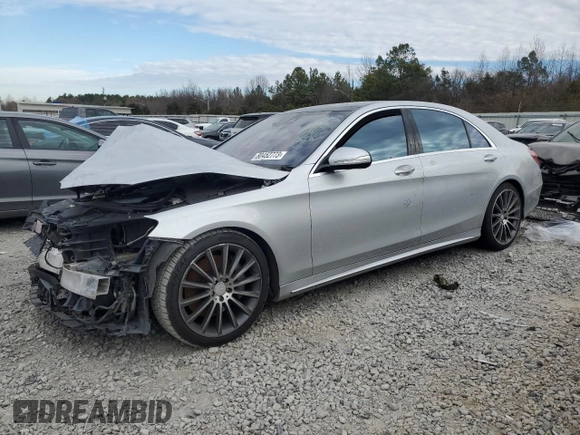 2014 Mercedes-Benz S-Class S 550 with VIN WDDUG8CB4EA008960, listed as a Copart auction lot 79255864 with 0 mi miles and Salvage Title. Bid and sale history available at carsss.com. Image 1.