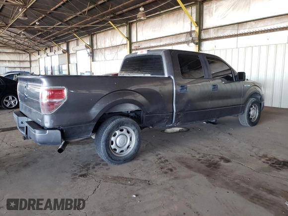 2012 Ford F-150 XL with VIN 1FTFW1CF4CKE37877, listed as a Copart auction lot 46522863 with 183,953 mi miles and Salvage Title. Bid and sale history available at carsss.com. Image 3.