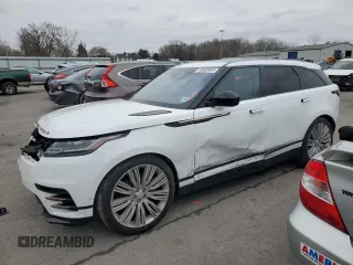2021 Land Rover Range Rover Velar R-Dynamic S with VIN SALYT2EX8MA307050, listed as a Copart auction lot 40632404 with 37,471 mi miles. Bid and sale history available at carsss.com. Image 1.