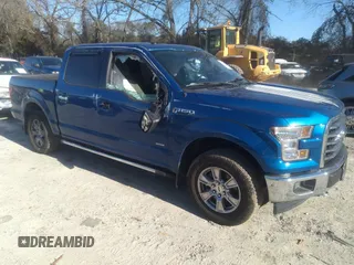 2017 Ford F-150 XL with VIN 1FTEW1EP9HKE18136, listed as a IAAI auction lot 41175451 with 123,678 mi miles and . Bid and sale history available at DreamBid. Image 1.