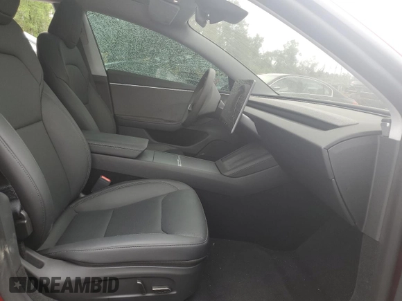 2025 Tesla Model 3 Long Range with VIN 5YJ3E1EA7SF938944, listed as a Copart auction lot 51677045 with 3,658 mi miles and Salvage title. Bid and sale history available at DreamBid. Image 7.