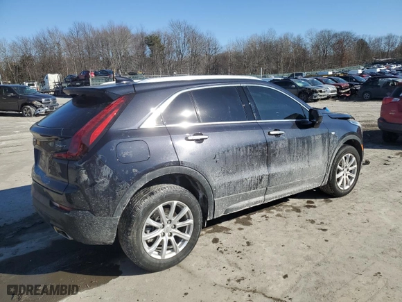2023 Cadillac XT4 FWD Luxury with VIN 1GYAZAR47PF174705, listed as a Copart auction lot 41932365 with 34,227 mi miles and Salvage Title. Bid and sale history available at carsss.com. Image 3.