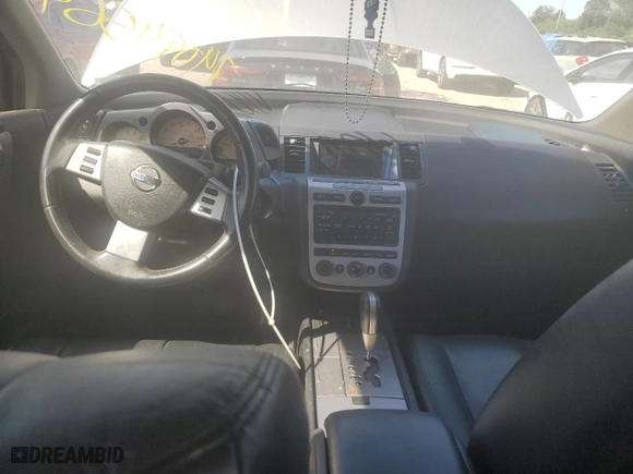 2003 Nissan Murano SE with VIN JN8AZ08W43W223179, listed as a Copart auction lot 74084564 with 150,827 mi miles and Clean Title. Bid and sale history available at carsss.com. Image 8.