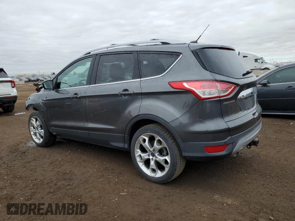 2015 Ford Escape Titanium with VIN 1FMCU9J90FUA08275, listed as a Copart auction lot 52431655 with 141,562 mi miles and Salvage Title. Bid and sale history available at carsss.com. Image 2.