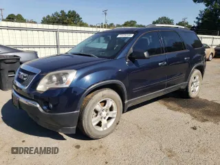 2011 GMC Acadia SLE z VIN 1GKKRPED1BJ174552, wystawiony jako Copart lot #73576104 z przebiegiem Nie podano mil oraz Szkoda całkowita • Salvage title. Historia ofert i sprzedaży dostępna na DreamBid. Obrazek 1.