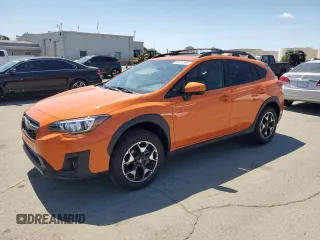 2020 Subaru Crosstrek Premium with VIN JF2GTAEC6LH217915, listed as a Copart auction lot 53516865 with 27,779 mi miles and Salvage Title. Bid and sale history available at carsss.com. Image 1.