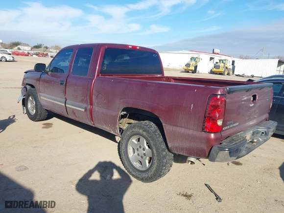 2006 Chevrolet Silverado 1500 LT1 with VIN 1GCEC19VX6Z126341, listed as a IAAI auction lot 41431701 with 265,142 mi miles. Bid and sale history available at carsss.com. Image 3.