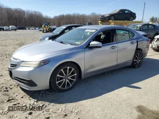 2016 Acura TLX V6 with VIN 19UUB2F34GA002638, listed as a Copart auction lot 48679505 with 0 mi miles and Salvage Title. Bid and sale history available at carsss.com. Image 1.