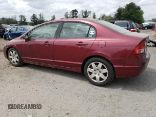 2008 Honda Civic LX with VIN 1HGFA165X8L091015, listed as a Copart auction lot 54551435 with 284,294 mi miles and Clean Title. Bid and sale history available at DreamBid. Image 2.