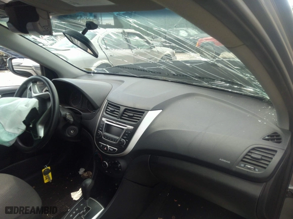 2014 Hyundai Accent GS with VIN KMHCT5AE1EU196151, listed as a IAAI auction lot 36939825 with 62,578 mi miles. Bid and sale history available at carsss.com. Image 5.