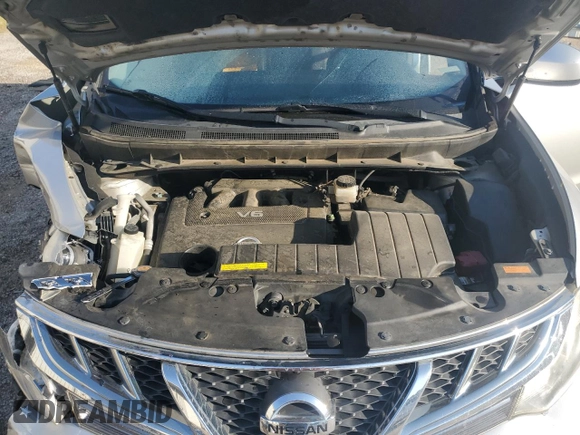 2013 Nissan Murano LE with VIN JN8AZ1MU9DW206289, listed as a Copart auction lot 74847374 with 131,287 mi miles and Salvage Title. Bid and sale history available at DreamBid. Image 13.