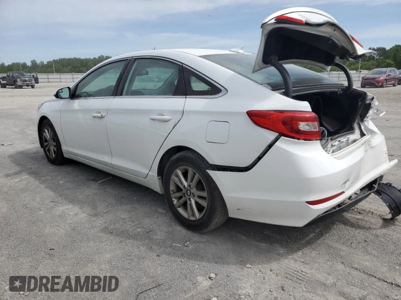 2016 Hyundai Sonata SE с VIN 5NPE24AF5GH312144, выставлен на аукционе Copart как лот 56131274 с пробегом 133 159 миль миль и На запчасти • Non repairable. История ставок и продаж доступна на DreamBid. Изображение 2.