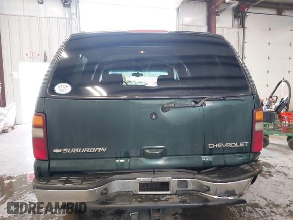 2002 Chevrolet Suburban LS with VIN 1GNFK16Z72J263641, listed as a IAAI auction lot 41549592 with 1 mi miles. Bid and sale history available at carsss.com. Image 16.