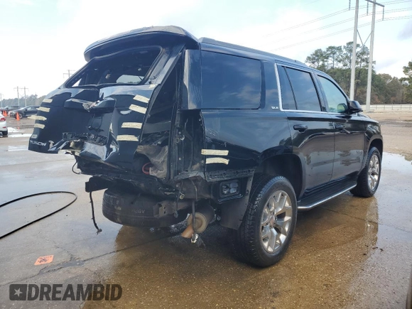 2017 GMC Yukon SLE with VIN 1GKS1AKC3HR307466, listed as a Copart auction lot 77559704 with 130,274 mi miles and Salvage Title. Bid and sale history available at carsss.com. Image 3.