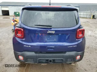 2020 Jeep Renegade Limited with VIN ZACNJBD18LPL82744, listed as a Copart auction lot 59294635 with 63,109 mi miles and Clean title. Bid and sale history available at DreamBid. Image 6.