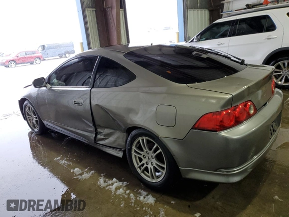 2005 Acura RSX with VIN JH4DC54865S009074, listed as a Copart auction lot 45227855 with 193,375 mi miles and Salvage title. Bid and sale history available at DreamBid. Image 2.