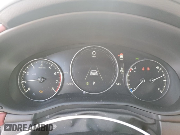 2024 Mazda 3 Premium Plus with VIN JM1BPBNY2R1714654, listed as a Copart auction lot 51265435 with 1,426 mi miles and Salvage title. Bid and sale history available at DreamBid. Image 9.