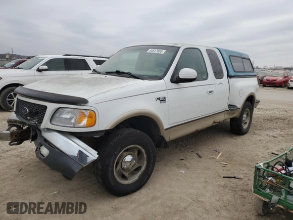 2000 Ford F-150 XL with VIN 2FTRX08L0YCA70958, listed as a Copart auction lot 44517605 with 237,228 mi miles and Salvage title. Bid and sale history available at DreamBid. Image 1.