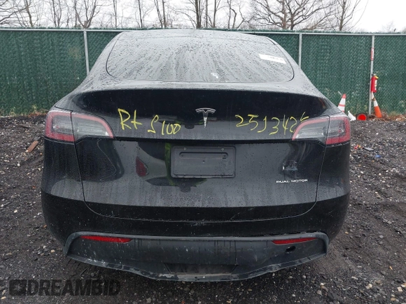 2023 Tesla Model Y Long Range with VIN 7SAYGDEEXPA121625, listed as a IAAI auction lot 41959524 with Not Provided miles and . Bid and sale history available at carsss.com. Image 15.