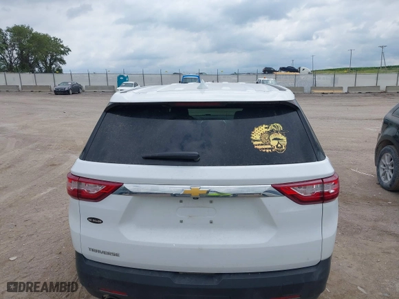 2021 Chevrolet Traverse LS with VIN 1GNERFKW7MJ162246, listed as a IAAI auction lot 39765126 with 76,406 mi miles. Bid and sale history available at carsss.com. Image 16.