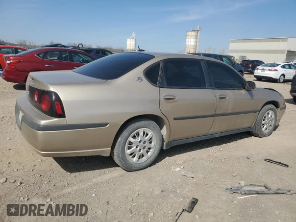 2005 Chevrolet Impala with VIN 2G1WF52E259288172, listed as a Copart auction lot 51921375 with 166,249 mi miles and Salvage Title. Bid and sale history available at DreamBid. Image 3.