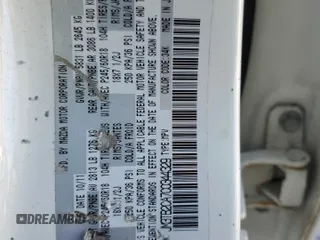 2012 Mazda CX-9 Touring z VIN JM3TB2CA7C0344329, wystawiony jako Copart lot #51869975 z przebiegiem 216 114 mil mil oraz Szkoda całkowita • Salvage title. Historia ofert i sprzedaży dostępna na DreamBid. Obrazek 13.