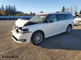 2013 Ford Flex SEL with VIN 2FMGK5C8XDBD05206, listed as a Copart auction lot 76475874 with 687,158 mi miles and Salvage Title. Bid and sale history available at carsss.com. Image 1.