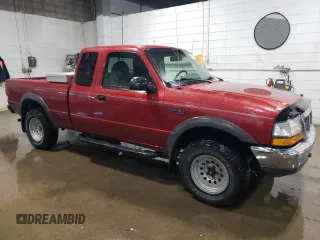 1999 Ford Ranger XL with VIN 1FTZR15V0XPA35484, listed as a Copart auction lot 45185205 with 169,401 mi miles and Clean Title. Bid and sale history available at carsss.com. Image 4.