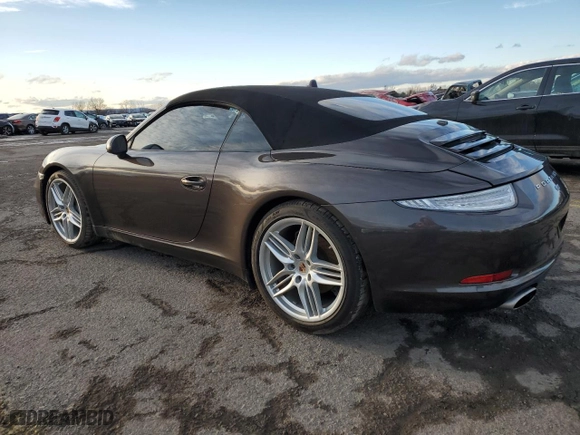 2015 Porsche 911 Carrera with VIN WP0CA2A91FS141045, listed as a Copart auction lot 45533915 with 92515 miles and Salvage Title. Bid and sale history available at carsss.com. Image 2.