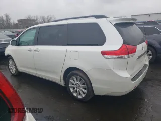 2011 Toyota Sienna XLE with VIN 5TDDK3DC8BS028341, listed as a Copart auction lot 51508345 with 178,411 mi miles and Salvage Title. Bid and sale history available at carsss.com. Image 2.