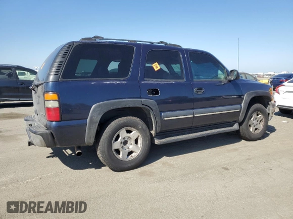 2004 Chevrolet Tahoe LS with VIN 1GNEC13T54J177949, listed as a Copart auction lot 53867255 with 225,348 mi miles and Salvage title. Bid and sale history available at DreamBid. Image 3.