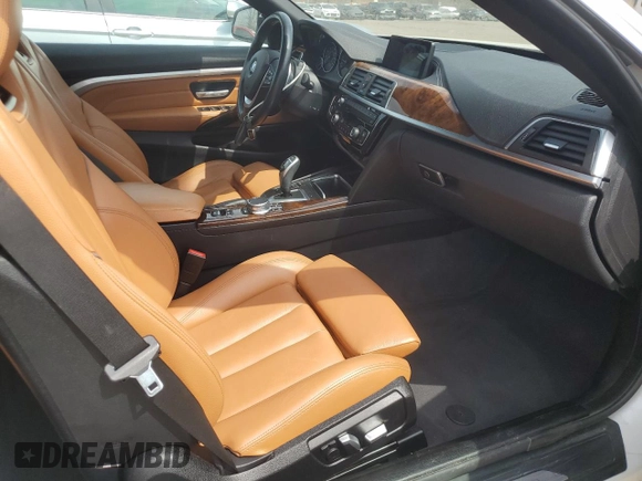 2019 BMW 4 Series 430i xDrive with VIN WBA4Z3C56KEN88750, listed as a Copart auction lot 53304355 with 53,918 mi miles and Clean title. Bid and sale history available at DreamBid. Image 8.