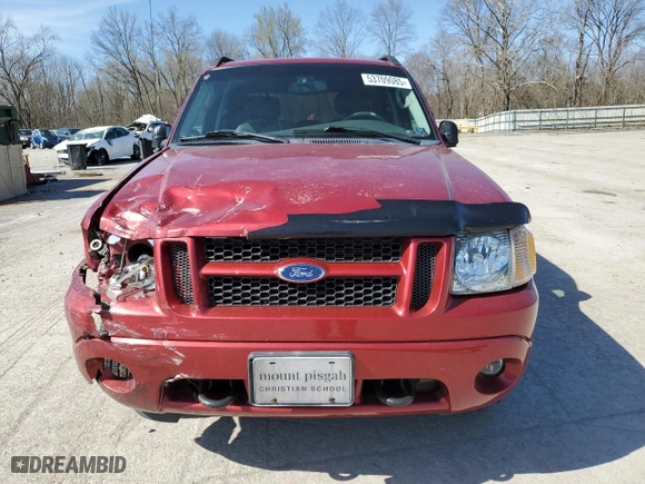 2004 Ford Explorer Sport Trac XLS with VIN 1FMZU77KX4UC29677, listed as a Copart auction lot 53709085 with 159,530 mi miles and Salvage Title. Bid and sale history available at carsss.com. Image 5.