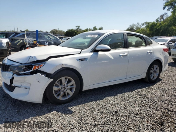 2018 Kia Optima LX with VIN 5XXGT4L32JG180889, listed as a Copart auction lot 53257725 with 64,896 mi miles and Salvage Title. Bid and sale history available at carsss.com. Image 1.